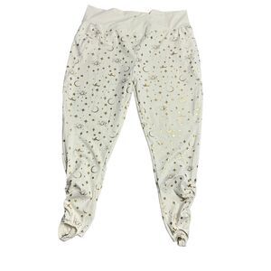 Disney Store Women's Size 2X White Aladdin Jasmine Dance‎ Leggings